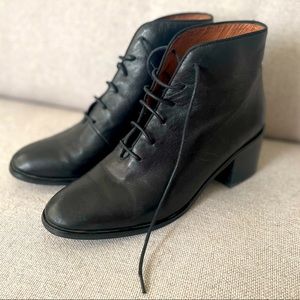 Jeffrey Campbell Lace up Talcott Ankle boot